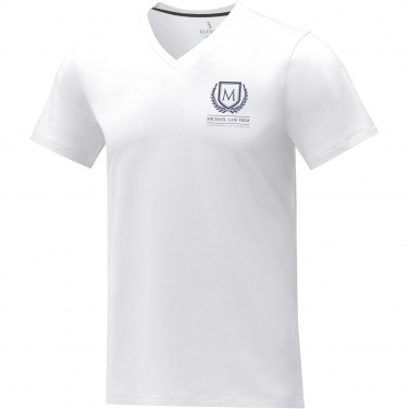 Logotrade advertising products photo of: Somoto short sleeve men's V-neck t-shirt 