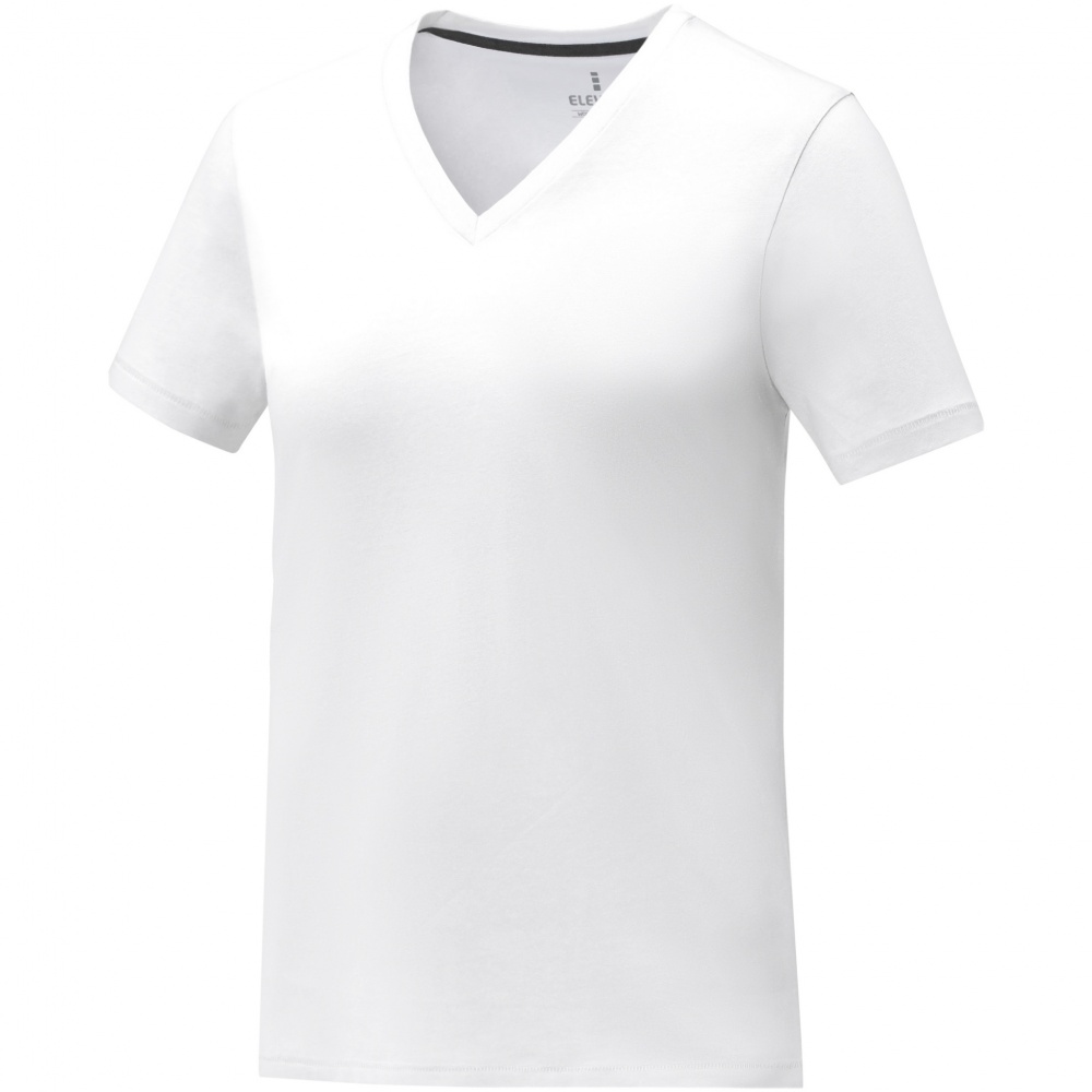 Logotrade promotional merchandise photo of: Somoto short sleeve women's V-neck t-shirt 