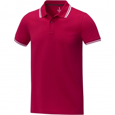 Logotrade promotional items photo of: Amarago short sleeve men's tipping polo