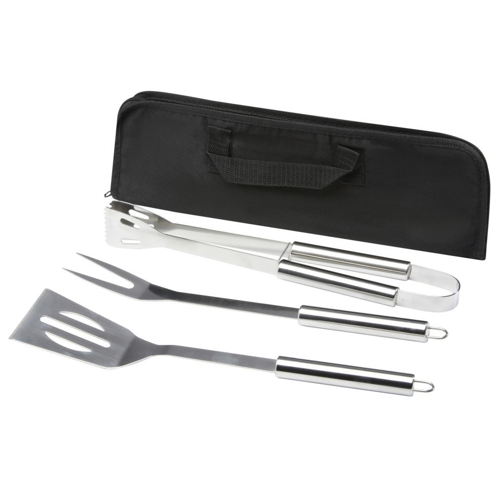 Logotrade promotional gift image of: Barcabo BBQ 3-piece set