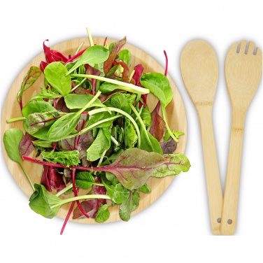 Logotrade promotional product image of: Argulls bamboo salad bowl and tools