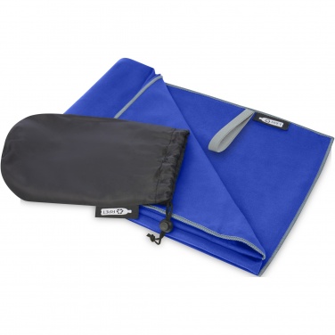 Logotrade corporate gift image of: Pieter recycled PET ultra lightweight and quick dry towel 130 x 80 cm