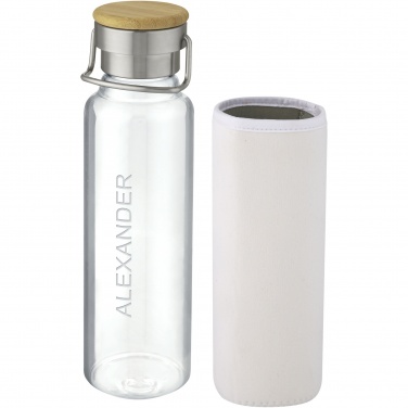 Logo trade promotional product photo of: Thor 660 ml glass bottle with neoprene sleeve