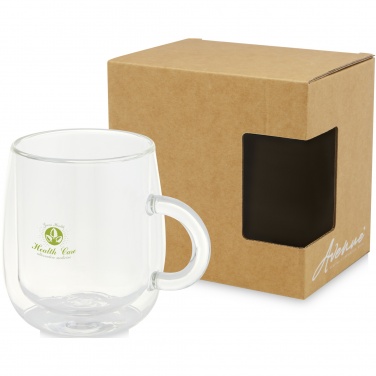 Logo trade business gifts image of: Iris 330 ml glass mug