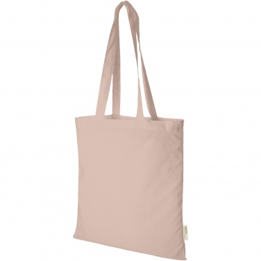 Logo trade corporate gifts image of: Orissa 140 g/m² organic cotton tote bag 7L