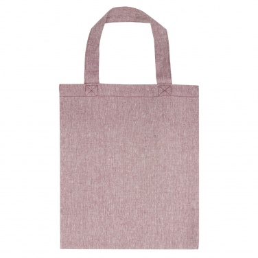 Logo trade promotional products image of: Pheebs 150 g/m² recycled gusset tote bag 13L