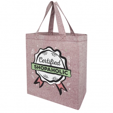 Logo trade advertising products picture of: Pheebs 150 g/m² recycled gusset tote bag 13L