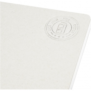 Logo trade corporate gift photo of: Dairy Dream A5 size reference recycled milk cartons spineless notebook