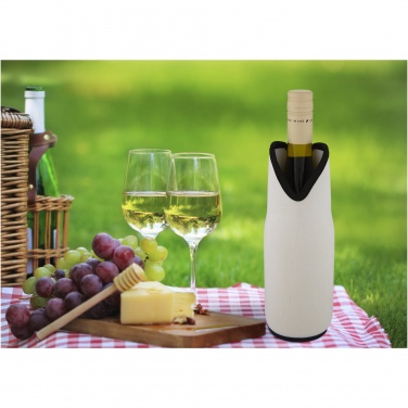 Logo trade promotional product photo of: Noun recycled neoprene wine sleeve holder