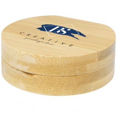 Logotrade promotional merchandise picture of: Afrodit bamboo pocket mirror