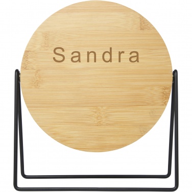 Logotrade promotional item image of: Hyrra bamboo standing mirror