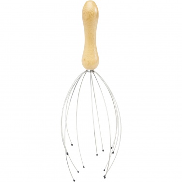 Logotrade promotional gift picture of: Hator bamboo head massager