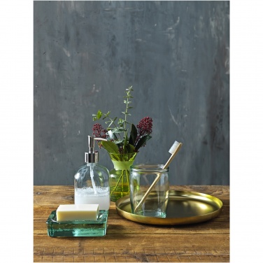 Logo trade promotional products image of: Jabony 3-piece recycled glass bathroom set