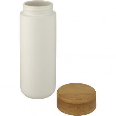 Logotrade promotional merchandise image of: Lumi 300 ml ceramic tumbler with bamboo lid