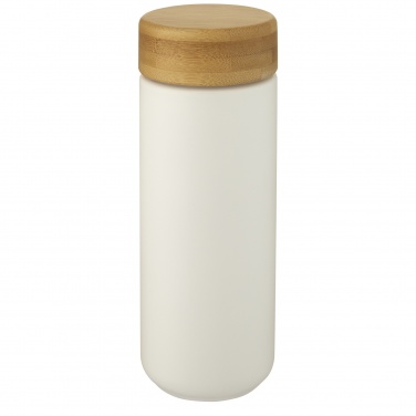 Logotrade corporate gift picture of: Lumi 300 ml ceramic tumbler with bamboo lid