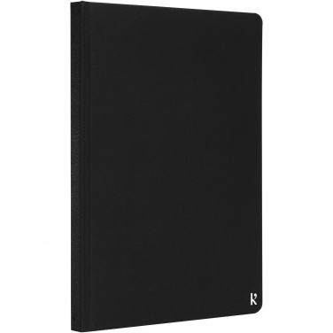 Logo trade promotional giveaways image of: Karst® A5 stone paper hardcover notebook - lined