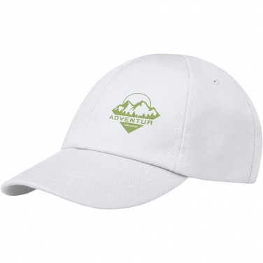 Logo trade corporate gifts image of: Cerus 6 panel cool fit cap