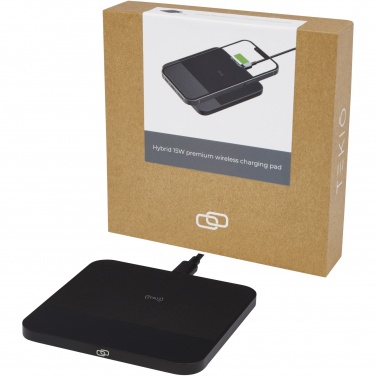 Logotrade promotional products photo of: Hybrid 15W premium wireless charging pad