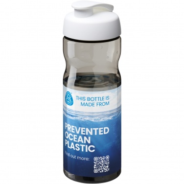Logotrade promotional merchandise picture of: H2O Active® Eco Base 650 ml flip lid sport bottle
