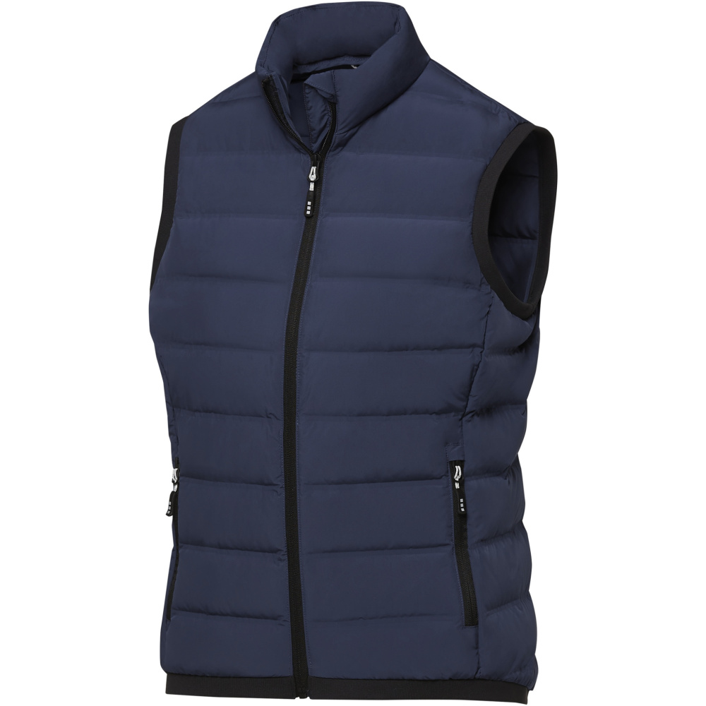Logo trade promotional merchandise image of: Caltha women's insulated down bodywarmer