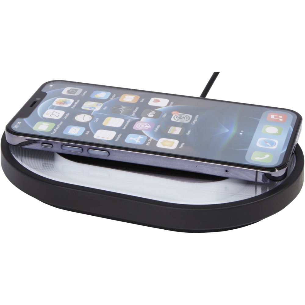 Logotrade promotional giveaways photo of: Ray wireless charging pad with RGB mood light