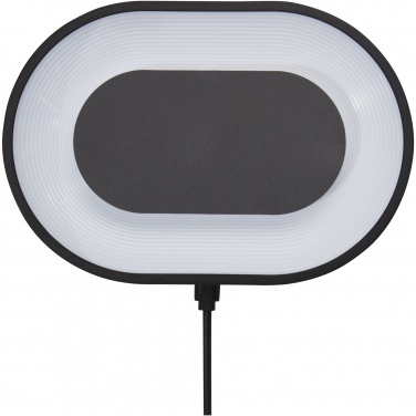 Logotrade promotional giveaway image of: Ray wireless charging pad with RGB mood light