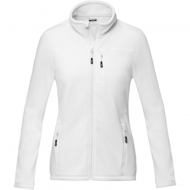Logotrade promotional merchandise picture of: Amber women's GRS recycled full zip fleece jacket