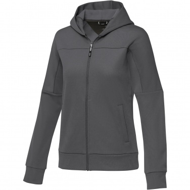 Logo trade promotional gifts image of: Nubia women's performance full zip knit jacket