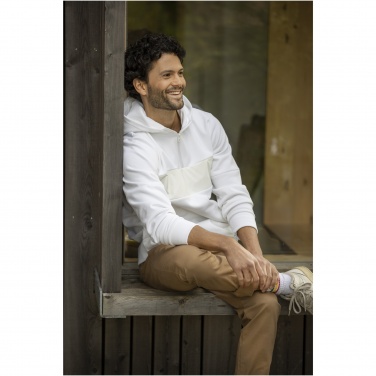 Logotrade promotional product image of: Sayan men's half zip anorak hooded sweater