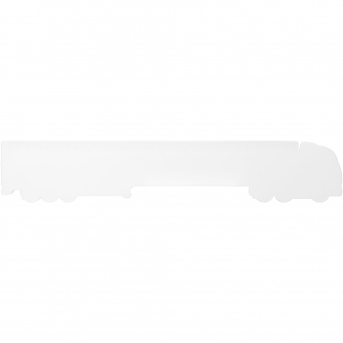 Logo trade promotional product photo of: Tait 30cm lorry-shaped recycled plastic ruler