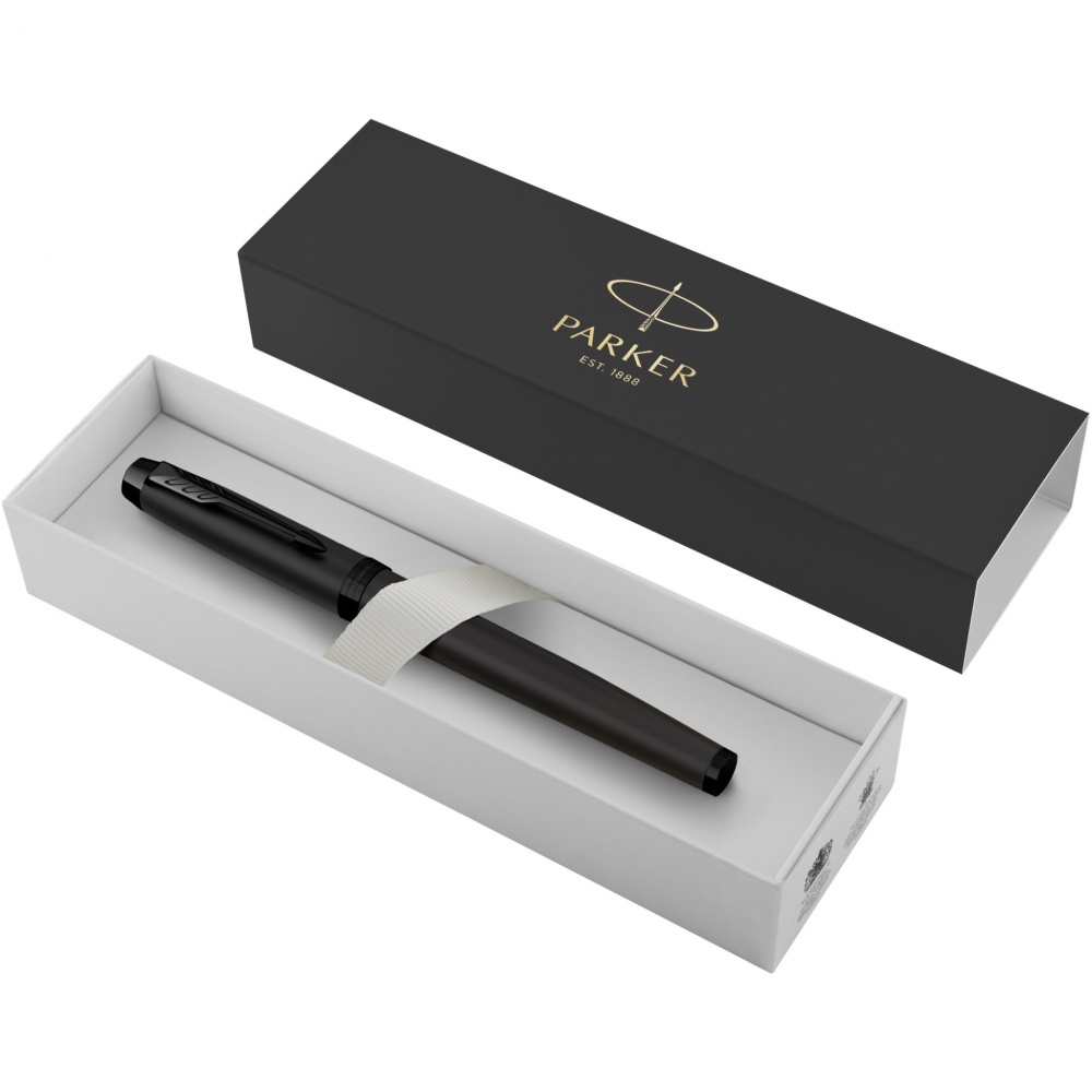 Logo trade promotional product photo of: Parker IM achromatic rollerball pen