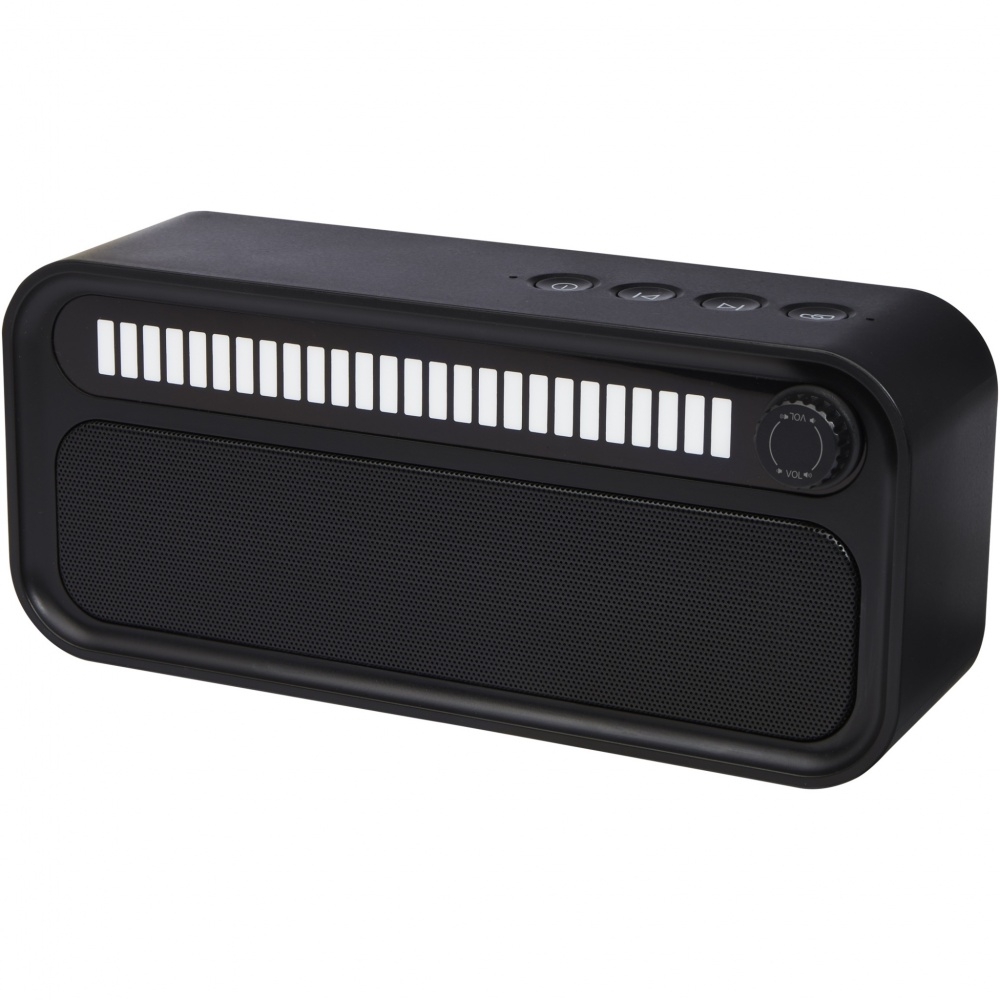 Logo trade advertising product photo of: Music Level 5W RGB mood light Bluetooth® speaker
