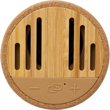 Logotrade promotional product picture of: Cerris 5W cork Bluetooth® speaker