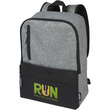 Logotrade promotional merchandise photo of: Reclaim 15" GRS recycled two-tone laptop backpack 14L