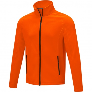 Logo trade promotional products image of: Zelus men's fleece jacket