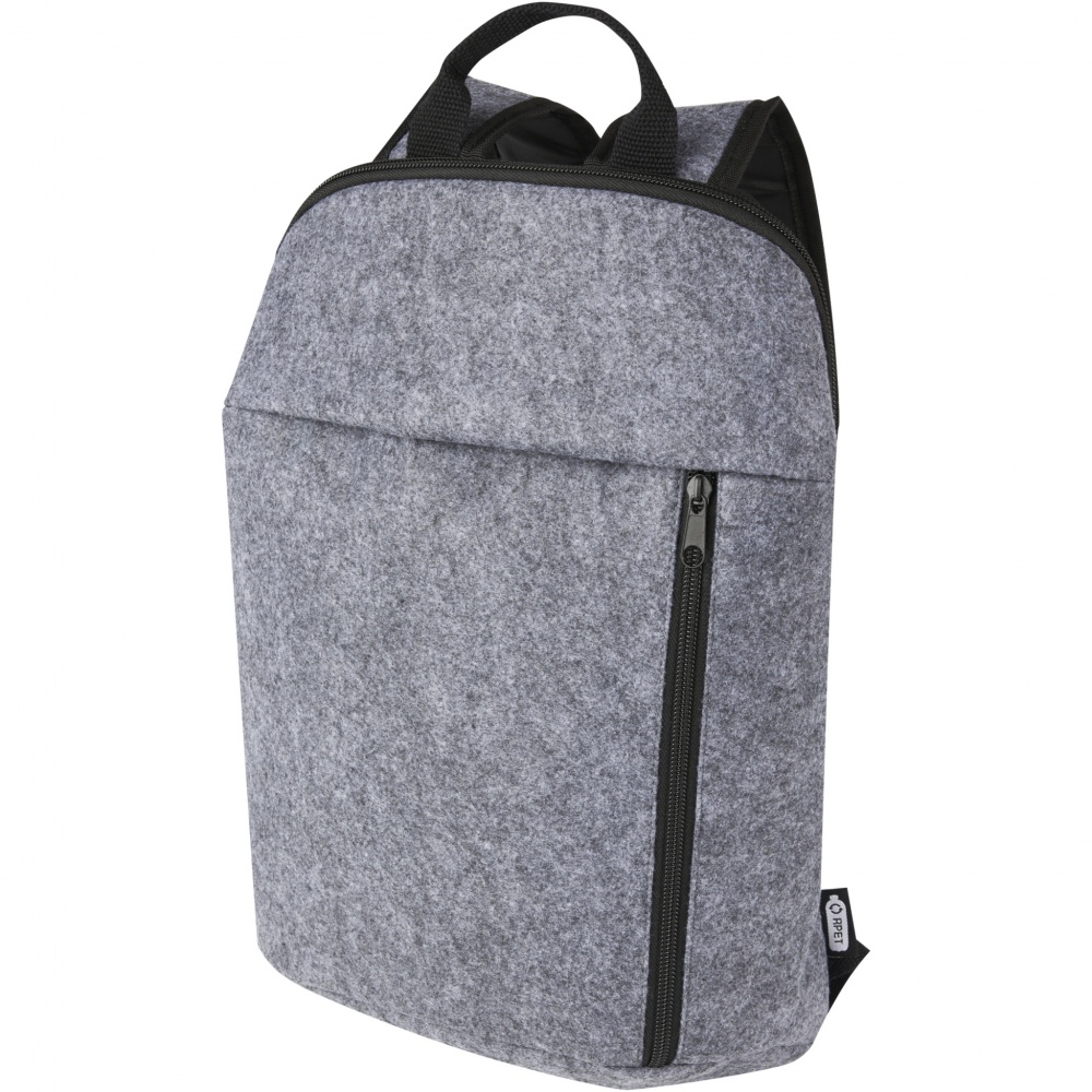 Logo trade promotional merchandise image of: Felta GRS recycled felt cooler backpack 7L