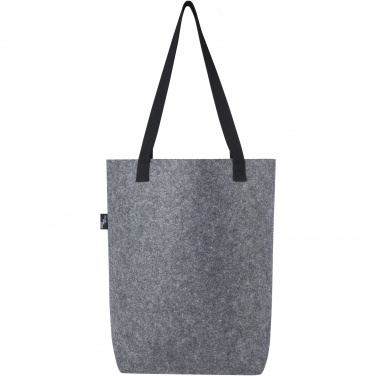 Logo trade promotional products picture of: Felta GRS recycled felt tote bag with wide bottom 12L