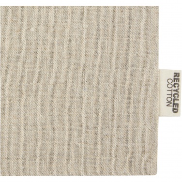 Logo trade promotional gifts image of: Pheebs 150 g/m² GRS recycled cotton gift bag small 0.5L