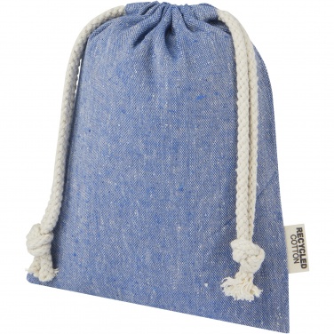 Logotrade business gift image of: Pheebs 150 g/m² GRS recycled cotton gift bag small 0.5L