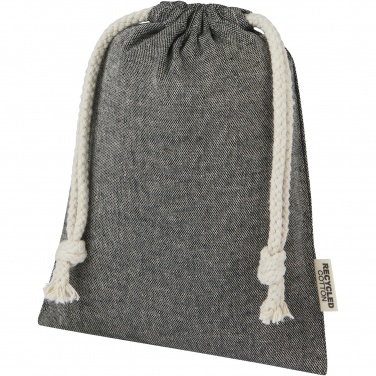 Logo trade promotional products picture of: Pheebs 150 g/m² GRS recycled cotton gift bag small 0.5L