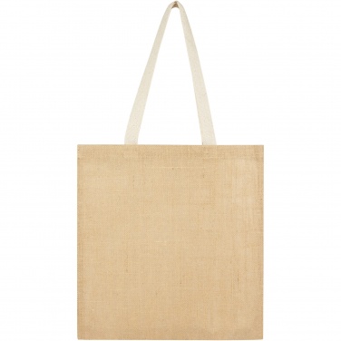 Logo trade promotional gifts picture of: Juta 300 g/m² jute tote bag 7L
