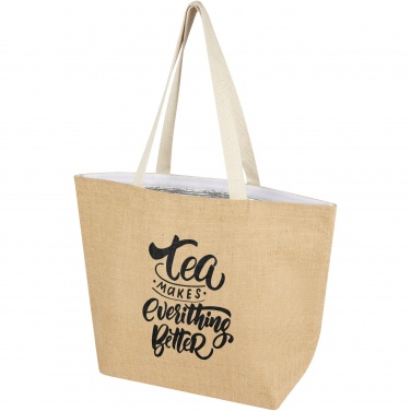 Logotrade corporate gifts photo of: Juta 300 g/m² jute cooler tote bag 12L