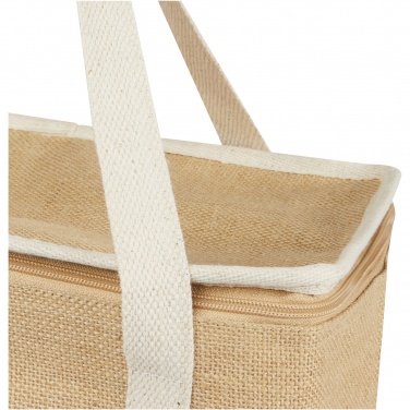 Logo trade promotional merchandise photo of: Juta 300 g/m² jute cooler bag 19L