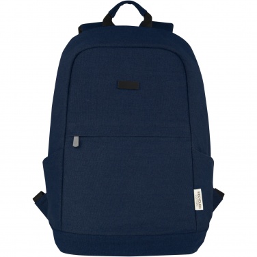 Logotrade advertising product picture of: Joey 15.6" GRS recycled canvas anti-theft laptop backpack 18L
