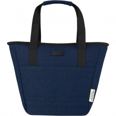 Logo trade advertising products image of: Joey 9-can GRS recycled canvas lunch cooler bag 6L