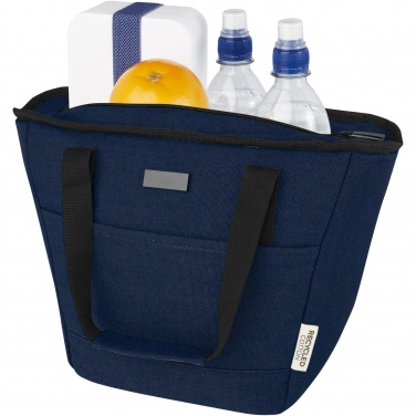 Logo trade promotional gifts picture of: Joey 9-can GRS recycled canvas lunch cooler bag 6L