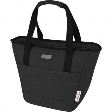 Logotrade advertising product image of: Joey 9-can GRS recycled canvas lunch cooler bag 6L