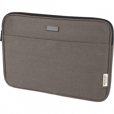 Logo trade advertising products picture of: Joey 14" GRS recycled canvas laptop sleeve 2L