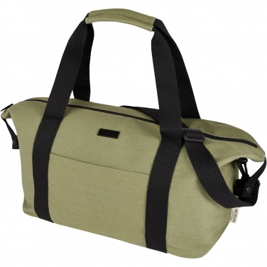 Logotrade promotional item image of: Joey GRS recycled canvas sports duffel bag 25L