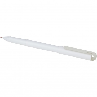 Logo trade business gifts image of: Mauna recycled PET gel rollerball pen